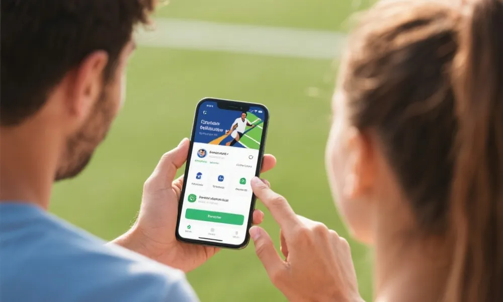 体育APP体验界面